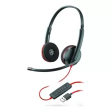 Headset Blackwire C3220 Usb - Plantronics - Kit 5 Unidades