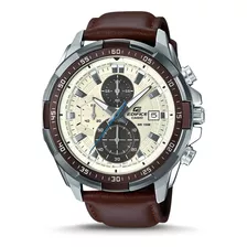 Casio Edifice Efr 539l 7bv Brown Genuino Nuevo