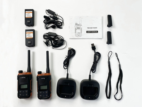 Baofeng 2 Radios Pofung F12 Uhf Con Manos Libres Set-2 Foto 6