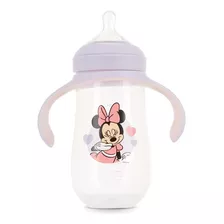 Vaso Tetero Entrenador Antiderrame Disney Color Lavanda Minnie Mouse