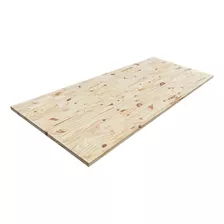 Kit 4 Tábuas Pinus 1,8cm Natural Maciça 60x40cm Tampo Painel