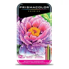 Lapices Prismacolor Premier 12 Colores Botanical Garden Set