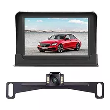 Hd 720p Cámara De Respaldo Y Monitor Para Vehiculos