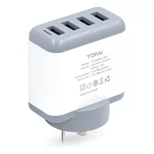 Cargador De Pared Con 4 Puertos Usb Tgw