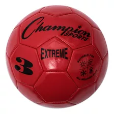 Champion Sports Extreme Series Balón Fútbol Talla 3 Rojo