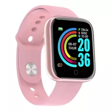 Relógio Smartwatch Feminino D20 Inteligente Android Ios Nf-e