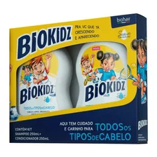 Kit Shampoo Condicionador Infantil Cabelos Cacheados