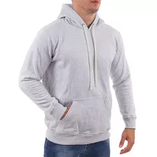 Blusa De Frio Moletom Liso Canguru Capuz Masculino Quentinho