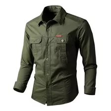 Camisa Militar De Combate Táctico Para Hombre Del Ejército