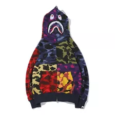 Sudaderas Bape Shark, Sudaderas Con Capucha De Camuflaje Col