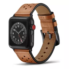 Correa De Cuero Compatible Con Apple Watch Band 49 Mm, 45 Mm