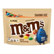 M&m's Amêndoa 243,8g - Original Eua - Almond - Sharing Size