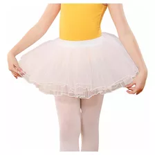 Falda De Ballet Tul De Danza Fiesta Vestido Moda Para Niñas