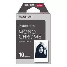 Película Fuji Instax Mini Monochrome 10 Fotografías