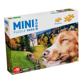 Mini Puzzle 1000 PeÃ§as Passeio Nos Alpes