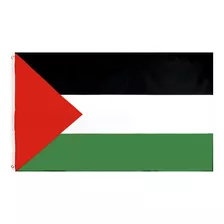 Bandera De Palestina 90 X 150 Cm Paño De Poliéster