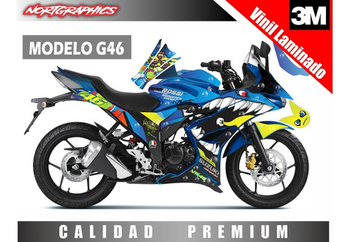 Calcomanias Gixxer Sf Suzuki Gixxer Sf 150 Modelo 2019 Foto 2