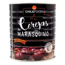 Cereja Em Calda Ao Marrasquino Sem Talo Chilefood 3,6kg