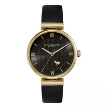 Relógio Olivia Burton Feminino Couro Preto 24000099