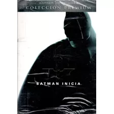 Batman Inicia (premium) - Dvd Nuevo Original Cerrado - Mcbmi