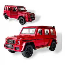 Carro Metal Mercedes Benz G63 Amg Replica Tamaño Escal 1:32 