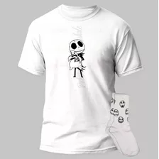 Playera Y Calcetas Jack Skellington Niño Boogieman Horror