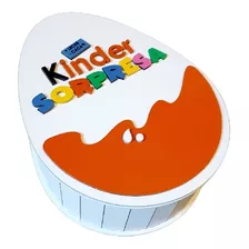 Caja Regalo Huevo Kinder Cajita Sorpresa Decorada Mdf Madera