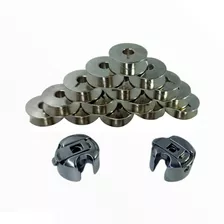 Kit Para Máquina Recta Industrial, 2 Bobinas + 15 Carretes 