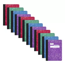 Mead ® 12 Notebooks Comp Hidromiel Cuadernos 200pags 25x19cm