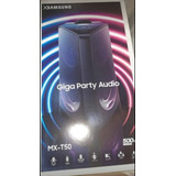 Torre Altavoz De Fiesta Samsung Giga Party Audio Mx-t50