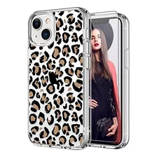 Funda Icedio Para iPhone 13-bonito Leopardo