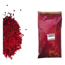 Diamantina Picada Glitter Purpurina Manualidades 1kg Color Rojo