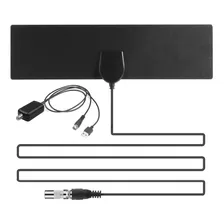 Antena Interna + Amplificador Sinal Hdtv Para Tv Digital 04a