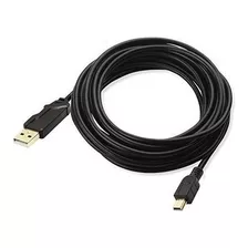 Cables Mini Usb Alleasy De 15 Pies / 4.5 M, Cable Usb 2.0 De