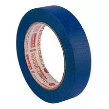 Cinta De Papel Azul Uv Enmascarar Pintor 24 Mm X 40m Doble A