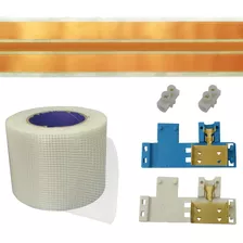 Kit Fita Eletrica 20a 3 Pistas 5 Metro + Conector Eletrofita Cor Da Cobertura Transparente