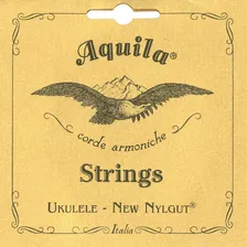 Set De Cuerdas Para Ukelele Soprano Aquila New Nylgut 4u