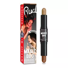 Contorno E Iluminador En Barra Magic Duo Rude Cosmetics