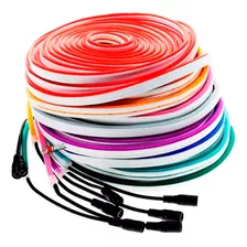 Cinta Neon Led Neón Luz Luces Colores Flexible 5m Decoración