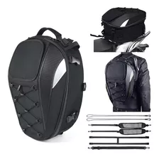 Mochila De Casco Para Asiento Trasero De Motocicleta