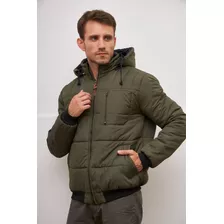 Campera Hombre Impermeable Abrigo Con Capucha C.art 269