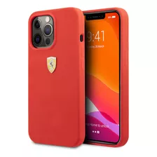 Protector Ferrari Para iPhone 13 Pro Case Rojo 