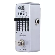 Pedal Contra-baixo Equalaize 5 Faixas Eq Sonoridade Linda R Cor Cinza