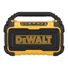 Parlante Dewalt Dcr010 Portátil Con Bluetooth 20v Y 12v