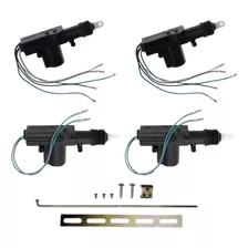 Kit Motor Escravo Trava Eletrica Universal 2 E 5 Fios 4 Peça