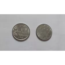 Loucura Moeda 10 Centavos De 1976 - Aço - República