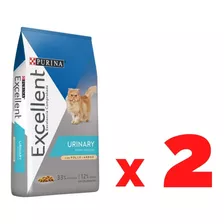 Alimento Excellent Urinary Para Gato ** 2 Bolsas De 3 Kg **