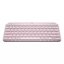 Teclado Bluetooth Logitech Master Series Mx Keys Mini Amv Cor: Rosa Idioma: Espanhol