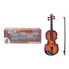 Violin De Juguete Simil Madera