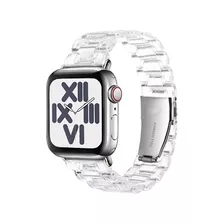 Pulseira 3elos Transparente Para Apple Watch Todos Tamanhos